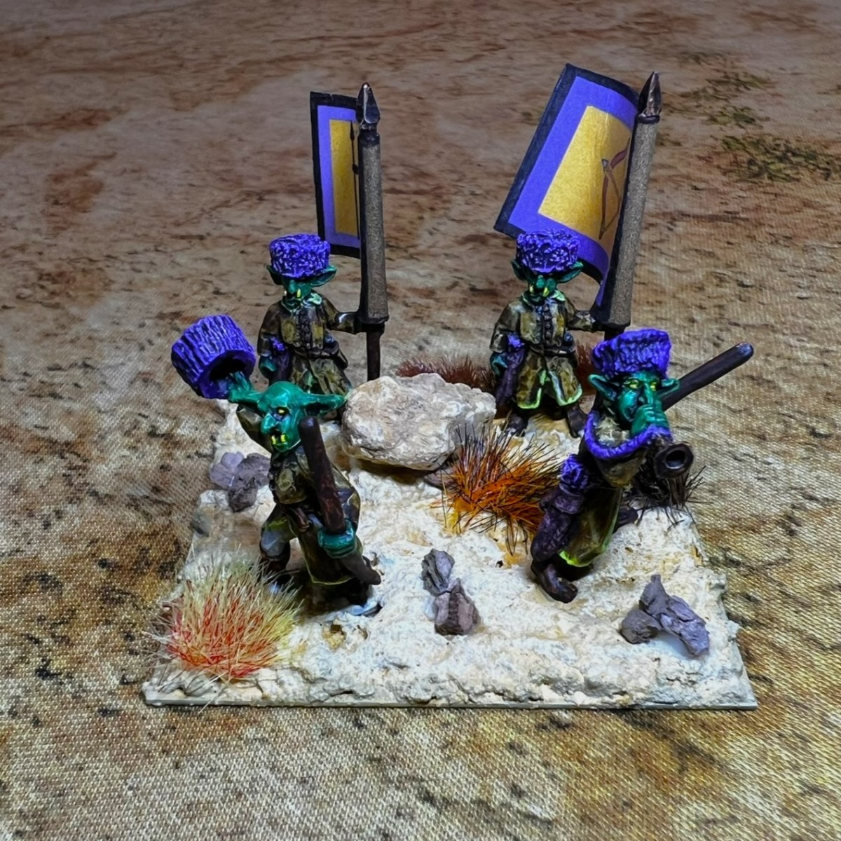 Sound the Trumpets and Bang the Drums! 4 Regiments of Temujican Infantry have mobilized (Wars of&nbsp;Ozz)