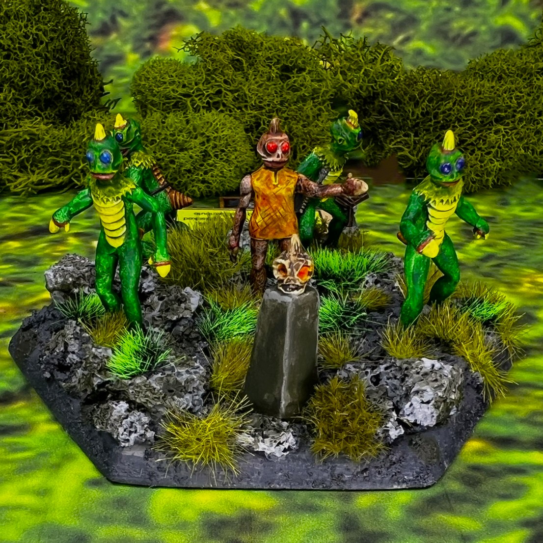 Sleestak-Inspired Miniatures for Wars of&nbsp;Ozz