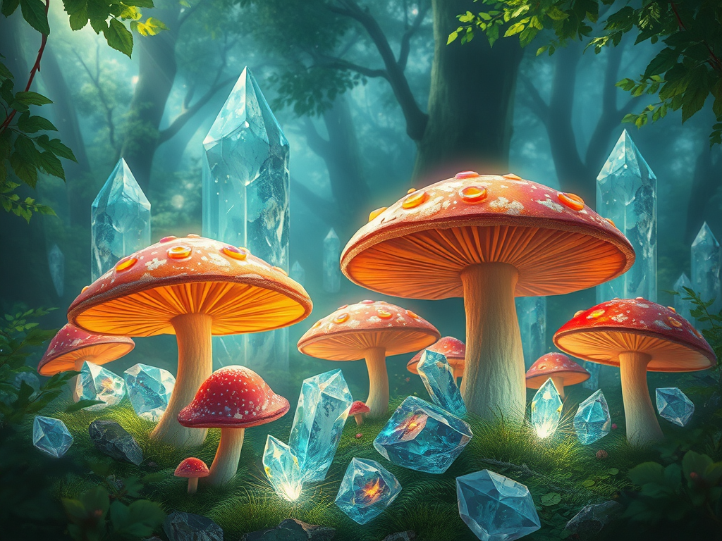 Wargaming Terrain for Wars of Ozz – part 3 – Magic Mushrooms, Ancient Crystals of Power, and some base&nbsp;rehabs